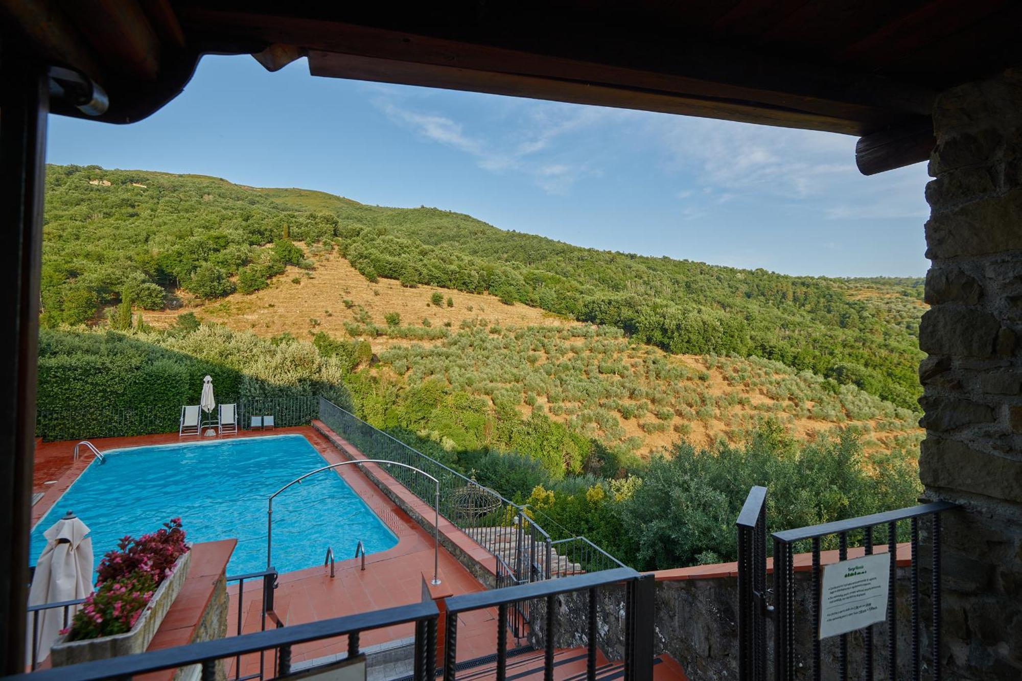 Agriturismo Borgo Mocale Castelfranco di Sopra Eksteriør bilde