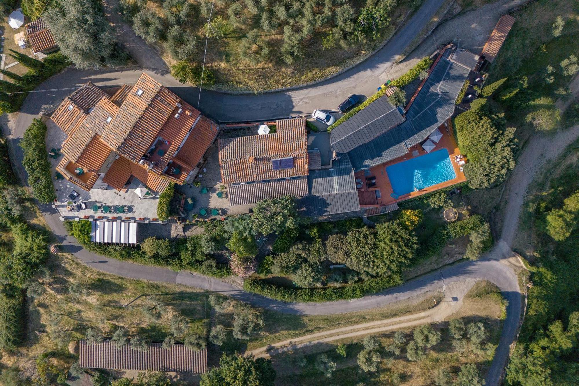 Agriturismo Borgo Mocale Castelfranco di Sopra Eksteriør bilde